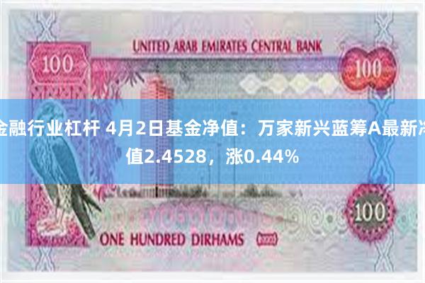 金融行业杠杆 4月2日基金净值：万家新兴蓝筹A最新净值2.4528，涨0.44%