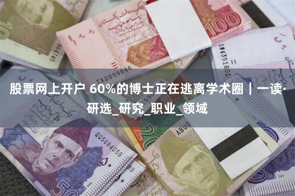 股票网上开户 60%的博士正在逃离学术圈｜一读·研选_研究_职业_领域