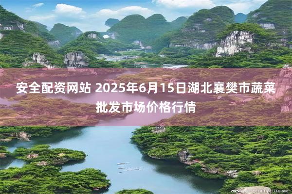 安全配资网站 2025年6月15日湖北襄樊市蔬菜批发市场价格行情