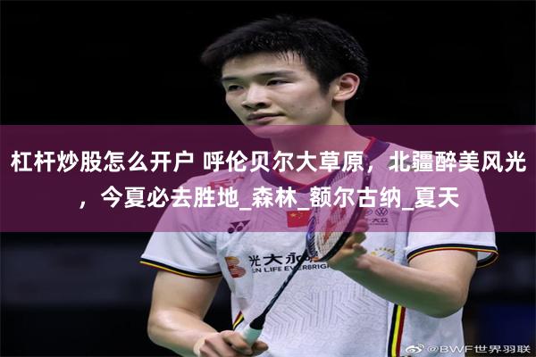 杠杆炒股怎么开户 呼伦贝尔大草原，北疆醉美风光，今夏必去胜地_森林_额尔古纳_夏天