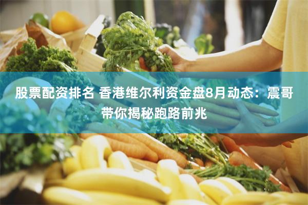 股票配资排名 香港维尔利资金盘8月动态：震哥带你揭秘跑路前兆